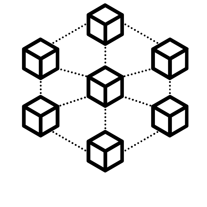 Blockchain Strategy Icon